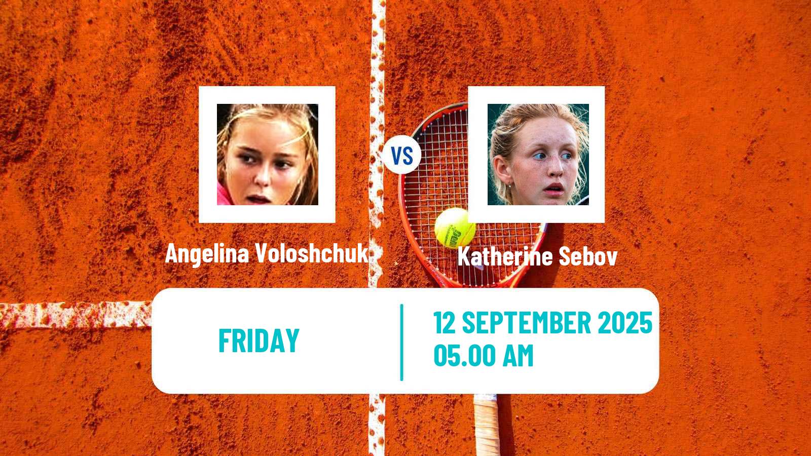 Tennis ITF W50 Evora Women Angelina Voloshchuk - Katherine Sebov