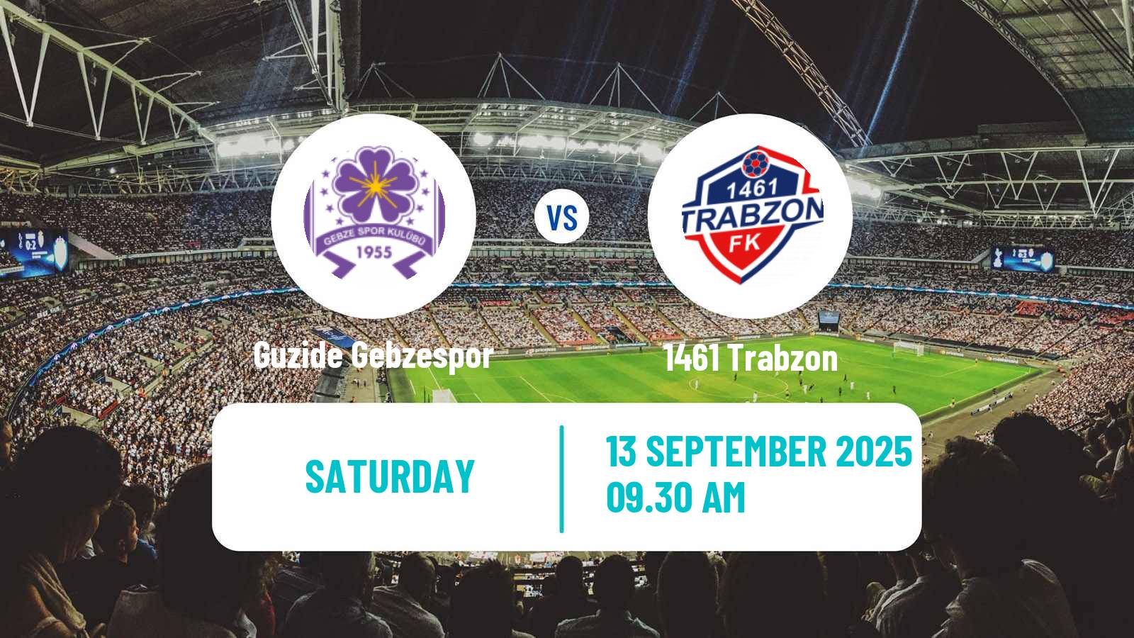 Football Turkish Second League Red Group Guzide Gebzespor - 1461 Trabzon