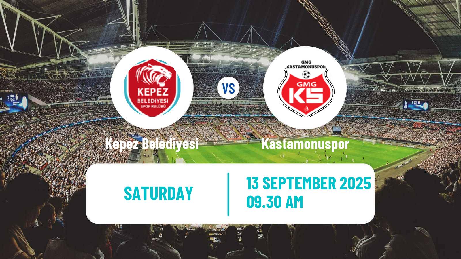 Football Turkish Second League White Group Kepez Belediyesi - Kastamonuspor