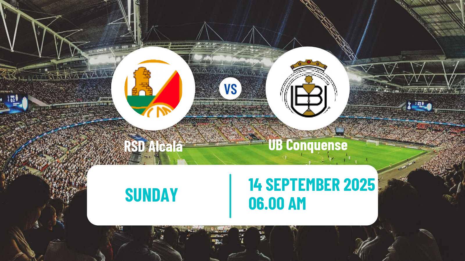Football Spanish Segunda RFEF - Group 5 Alcalá - Conquense