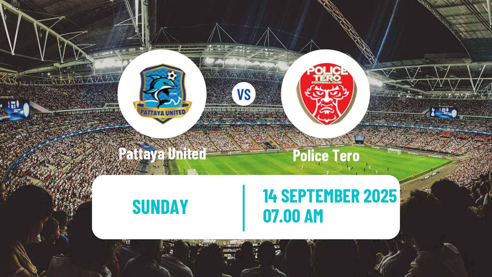 Football Thai League 2 Pattaya United - Police Tero