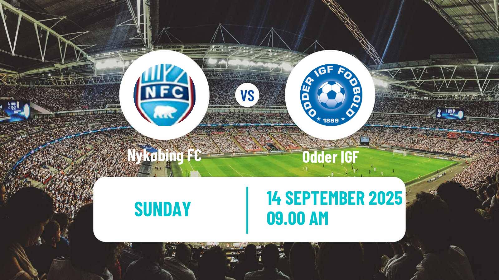Football Danish 3 Division Nykøbing - Odder
