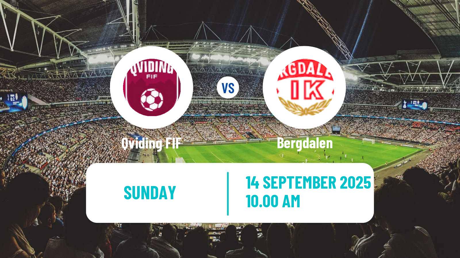 Football Swedish Division 2 - Västra Götaland Qviding - Bergdalen