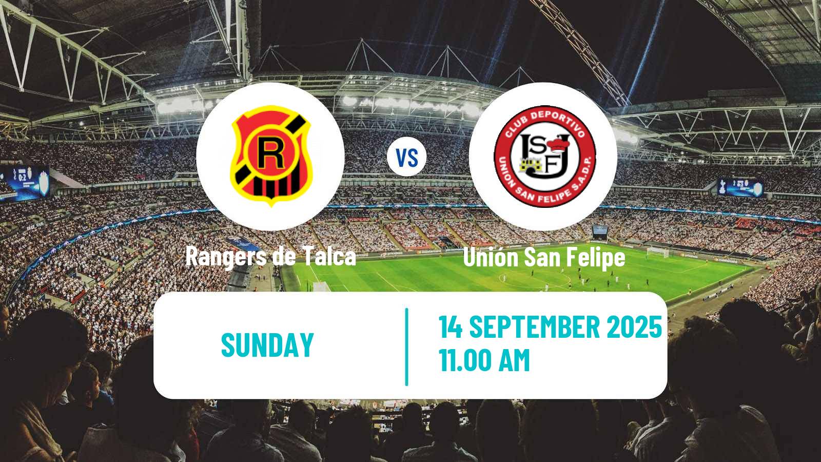 Football Chilean Primera B Rangers de Talca - Unión San Felipe
