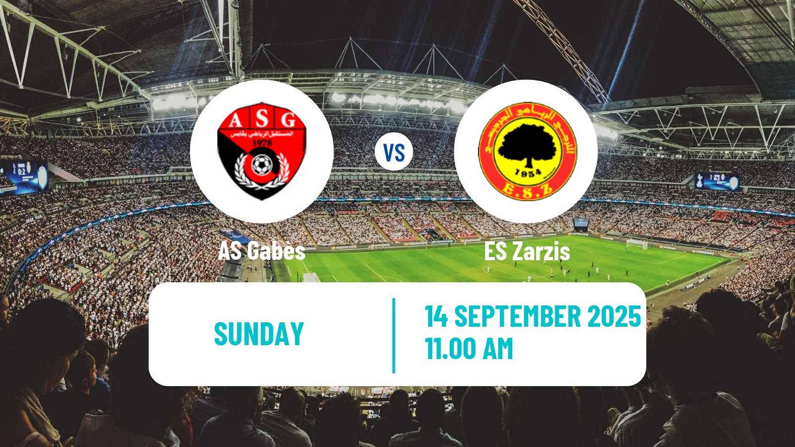 Football Tunisian Ligue Professionnelle 1 Gabès - Zarzis