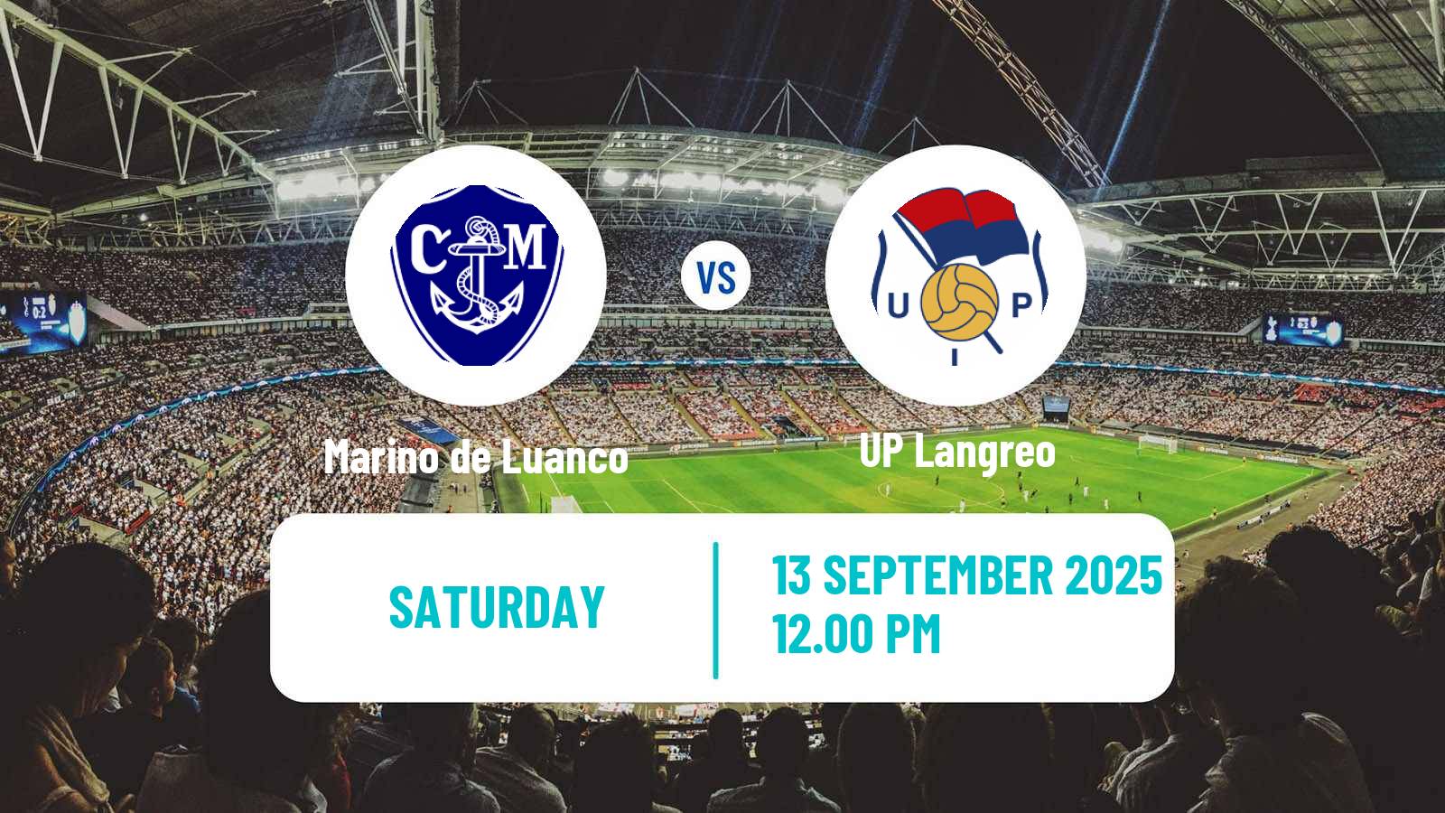 Football Spanish Segunda RFEF - Group 1 Marino de Luanco - Langreo