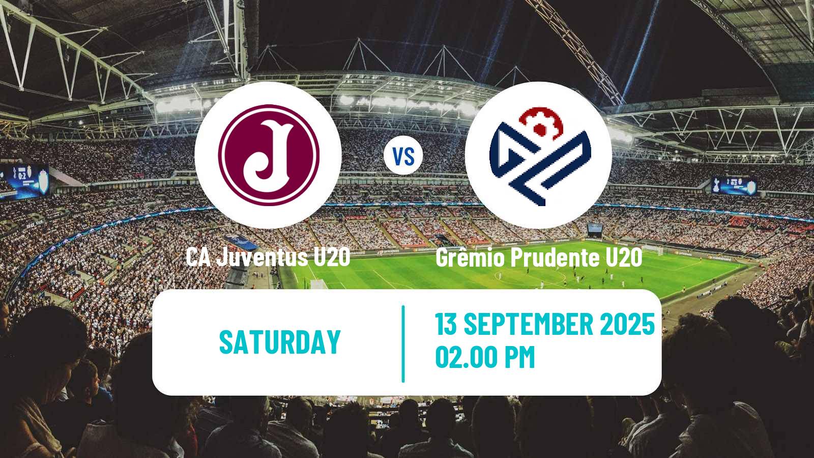 Football Brazilian Paulista U20 CA Juventus U20 - Grêmio Prudente U20