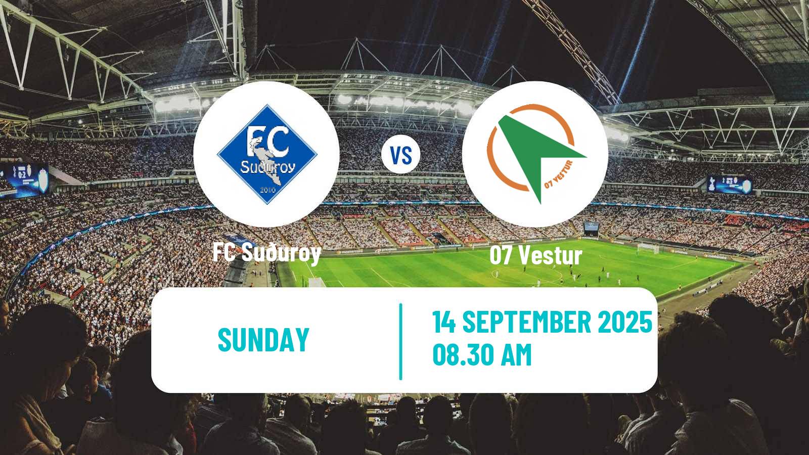 Football Faroe Islands Premier League Suðuroy - 07 Vestur