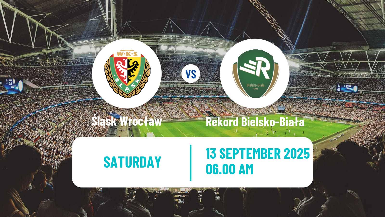 Football Polish Ekstraliga Women Śląsk Wrocław - Rekord Bielsko-Biała