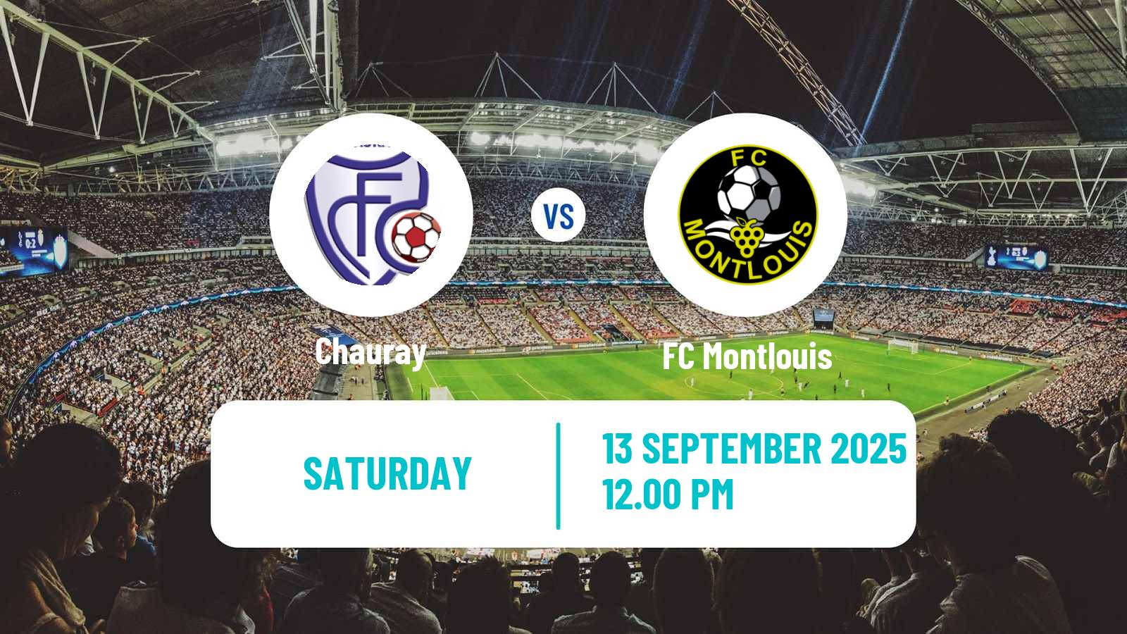 Football French National 2 - Group A Chauray - Montlouis