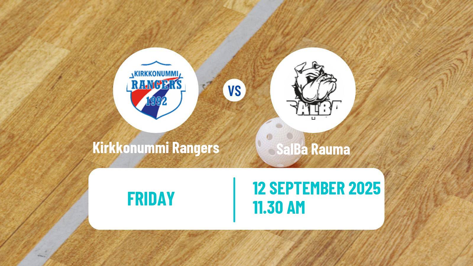 Floorball Finnish Divari Kirkkonummi Rangers - SalBa Rauma