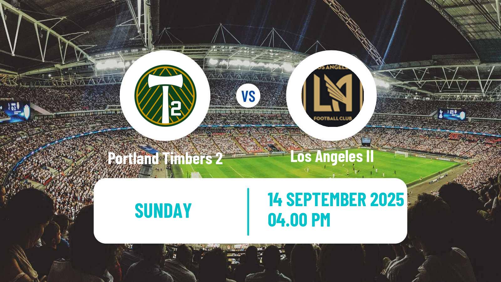 Football MLS Next Pro Portland Timbers 2 - Los Angeles II