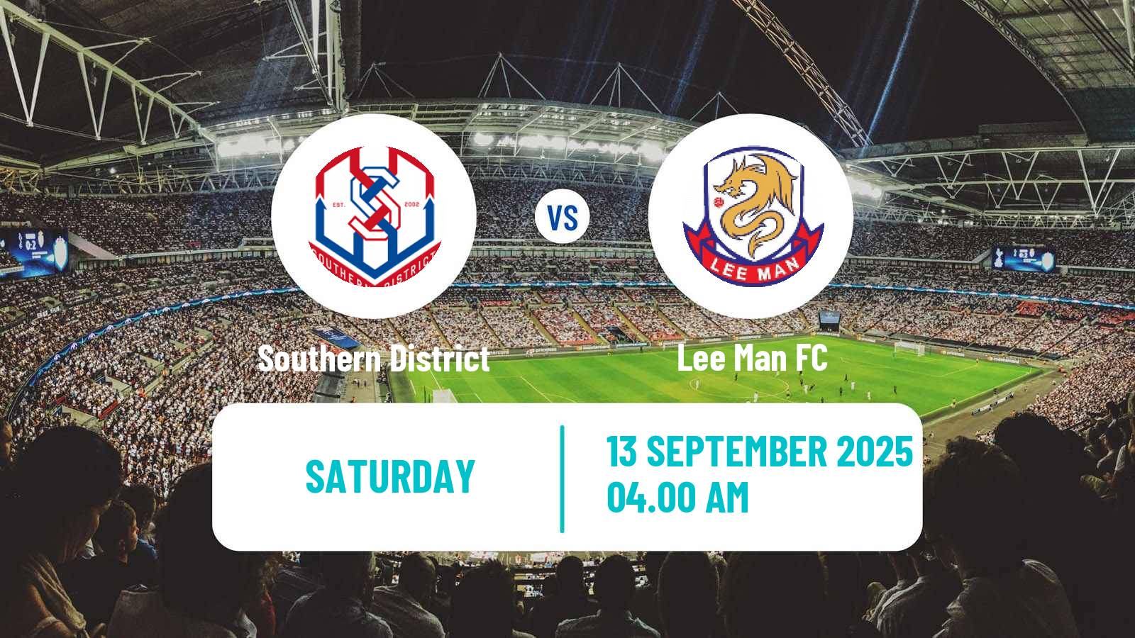 Football Hong Kong Premier League Southern District - Lee Man