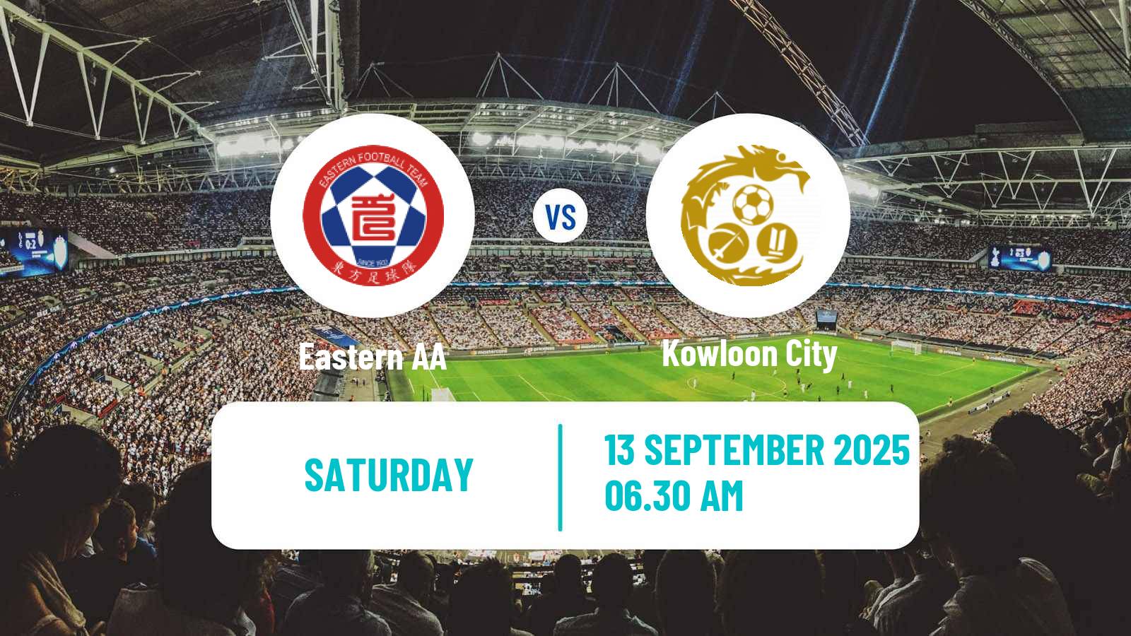 Football Hong Kong Premier League Eastern AA - Kowloon City