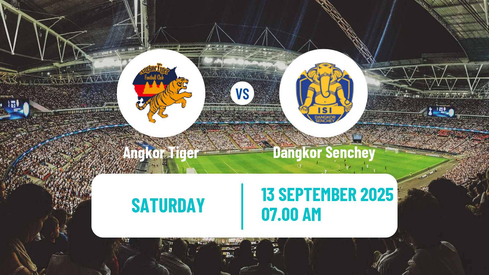 Football Cambodian CPL Angkor Tiger - Dangkor Senchey