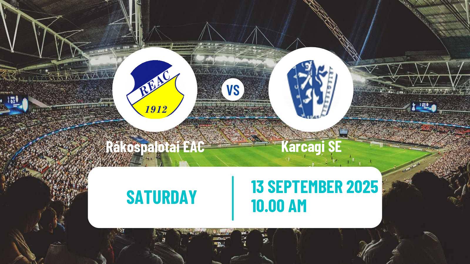 Football Hungarian Cup Rákospalotai EAC - Karcag