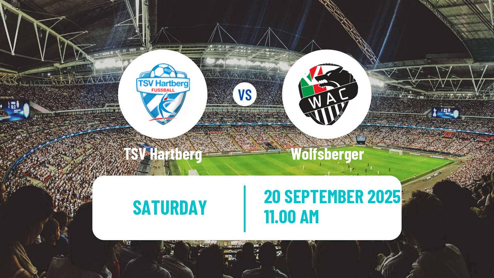 Football Austrian Bundesliga Hartberg - Wolfsberger