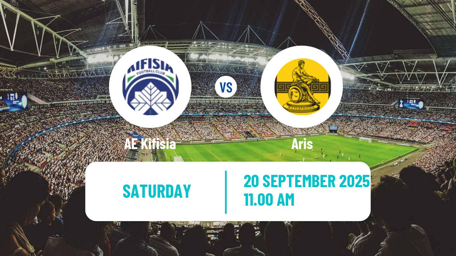 Football Greek Super League AE Kifisia - Aris