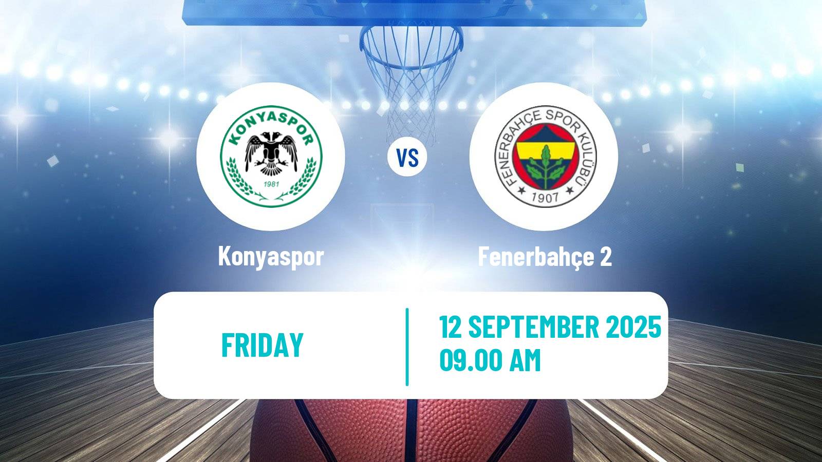 Basketball Club Friendly Basketball Konyaspor - Fenerbahçe 2