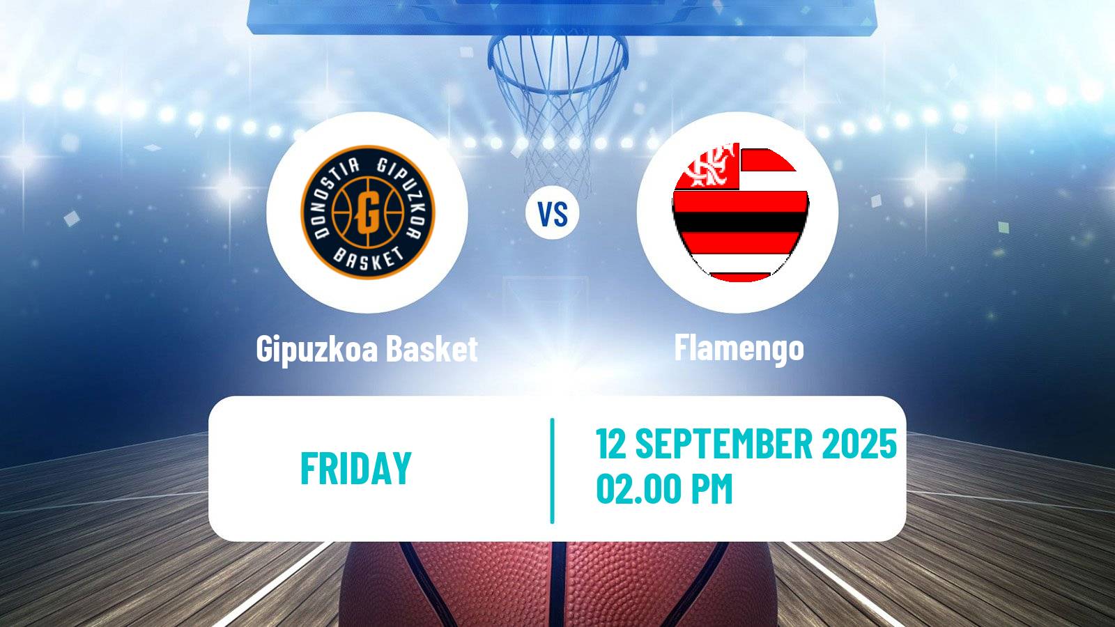 Basketball Club Friendly Basketball Gipuzkoa Basket - Flamengo