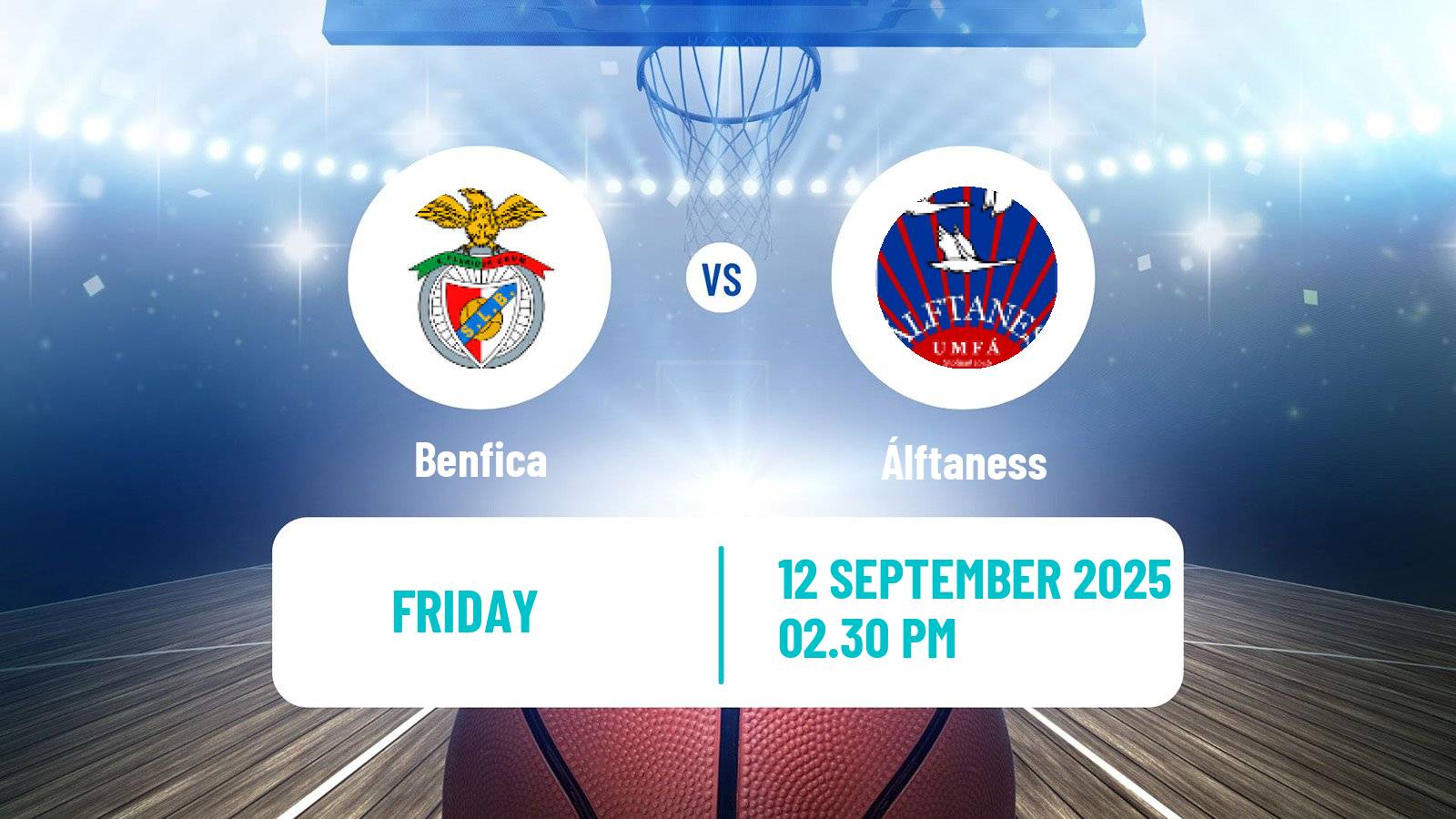 Basketball Club Friendly Basketball Benfica - Álftaness
