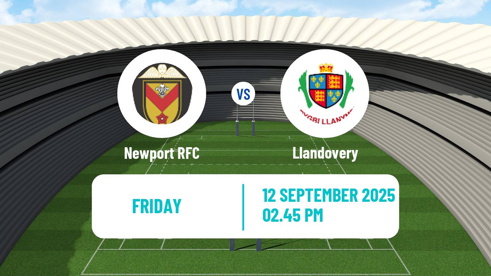 Rugby union Welsh Super Rygbi Cymru Newport - Llandovery