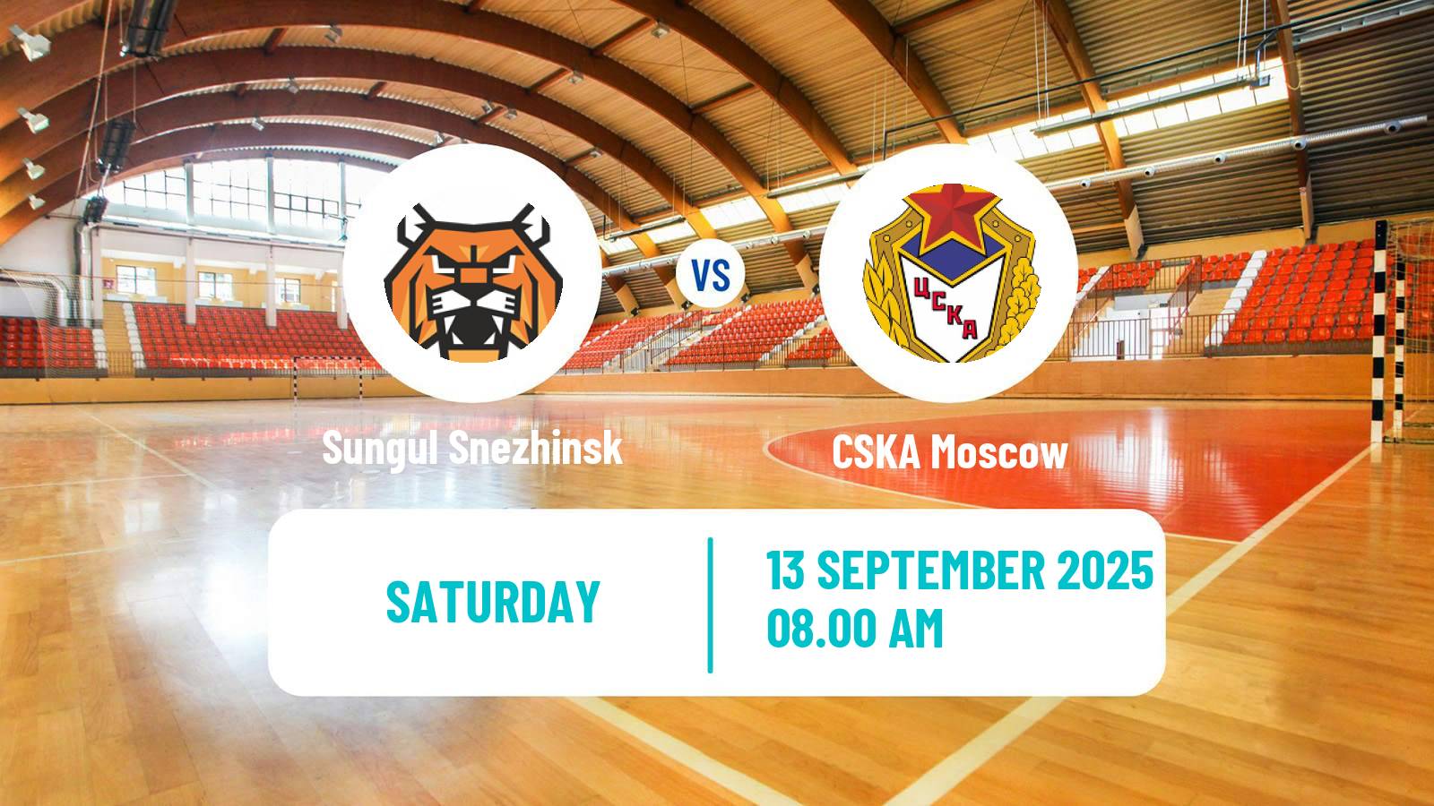 Handball Russian Superleague Handball Sungul Snezhinsk - CSKA Moscow