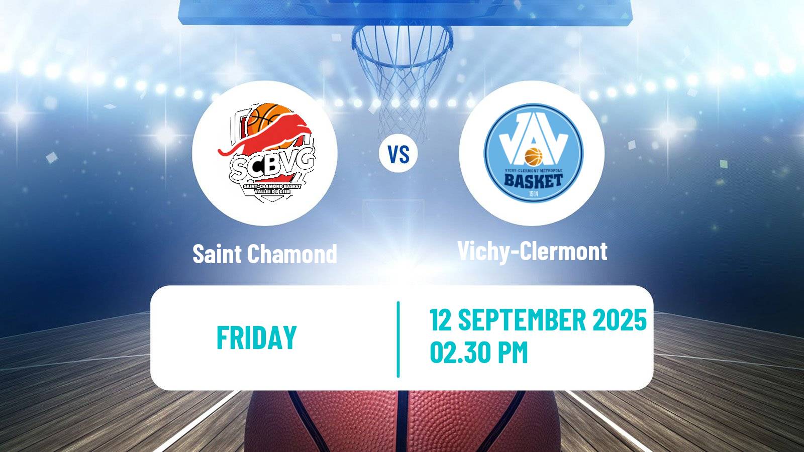 Basketball French Cup Basketball Saint Chamond - Vichy-Clermont