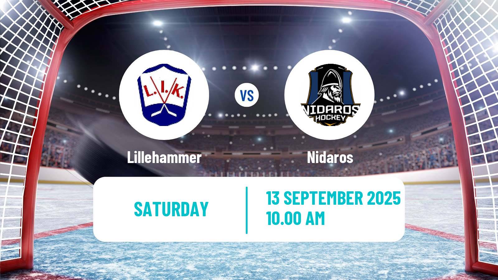 Hockey Norwegian Ligaen Hockey Lillehammer - Nidaros
