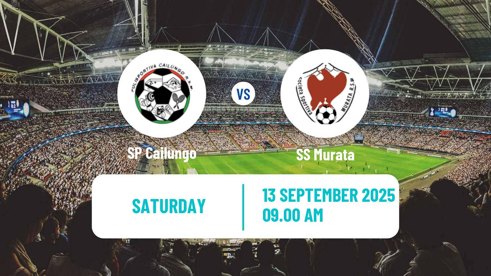 Football San Marino Campionato Sammarinese Cailungo - Murata