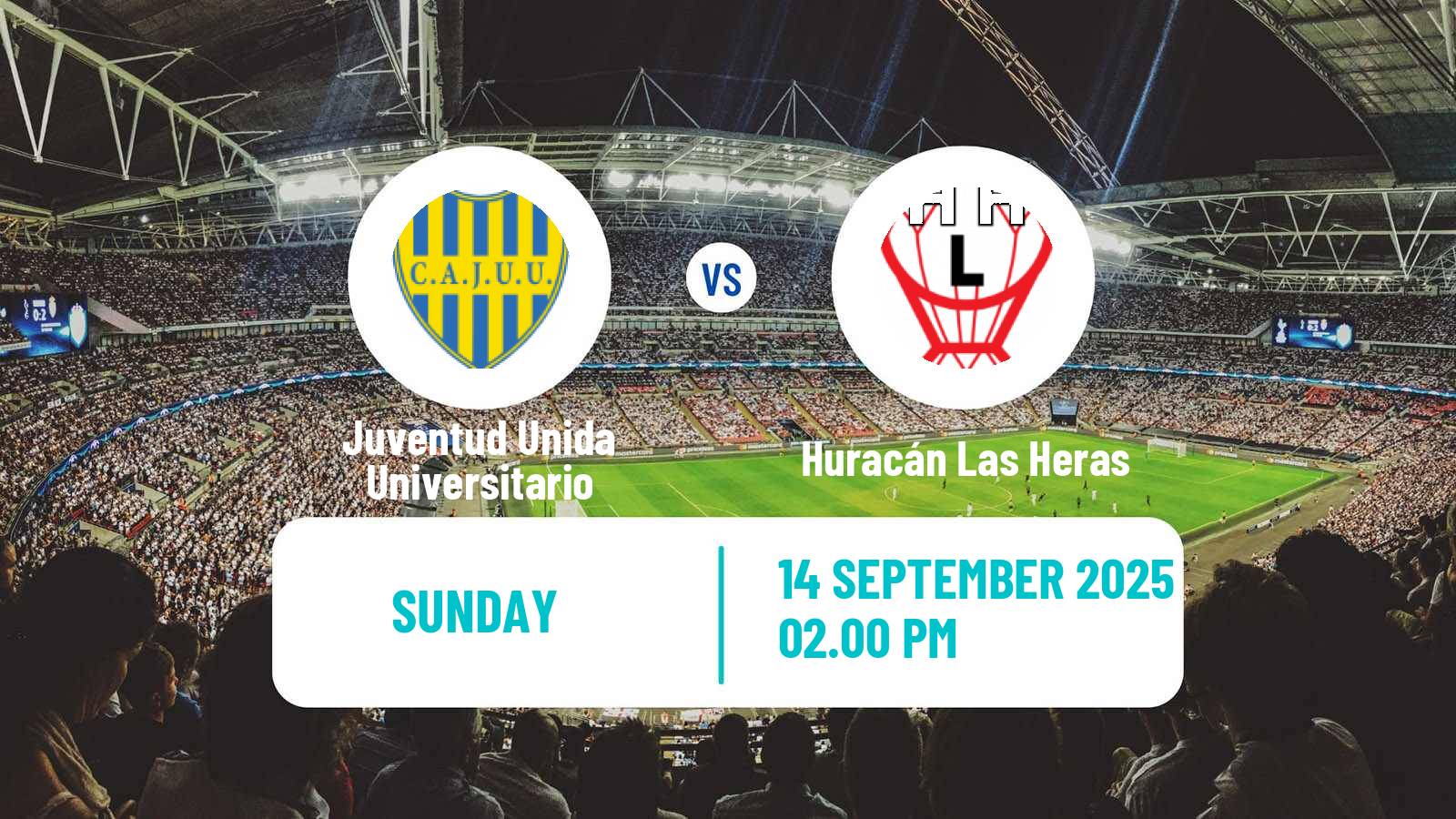 Football Argentinian Torneo Federal Juventud Unida Universitario - Huracán Las Heras
