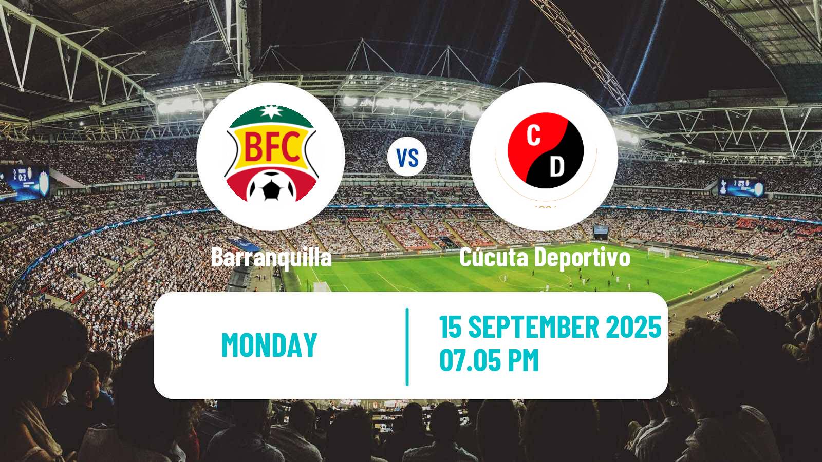 Football Colombian Primera B Barranquilla - Cúcuta Deportivo