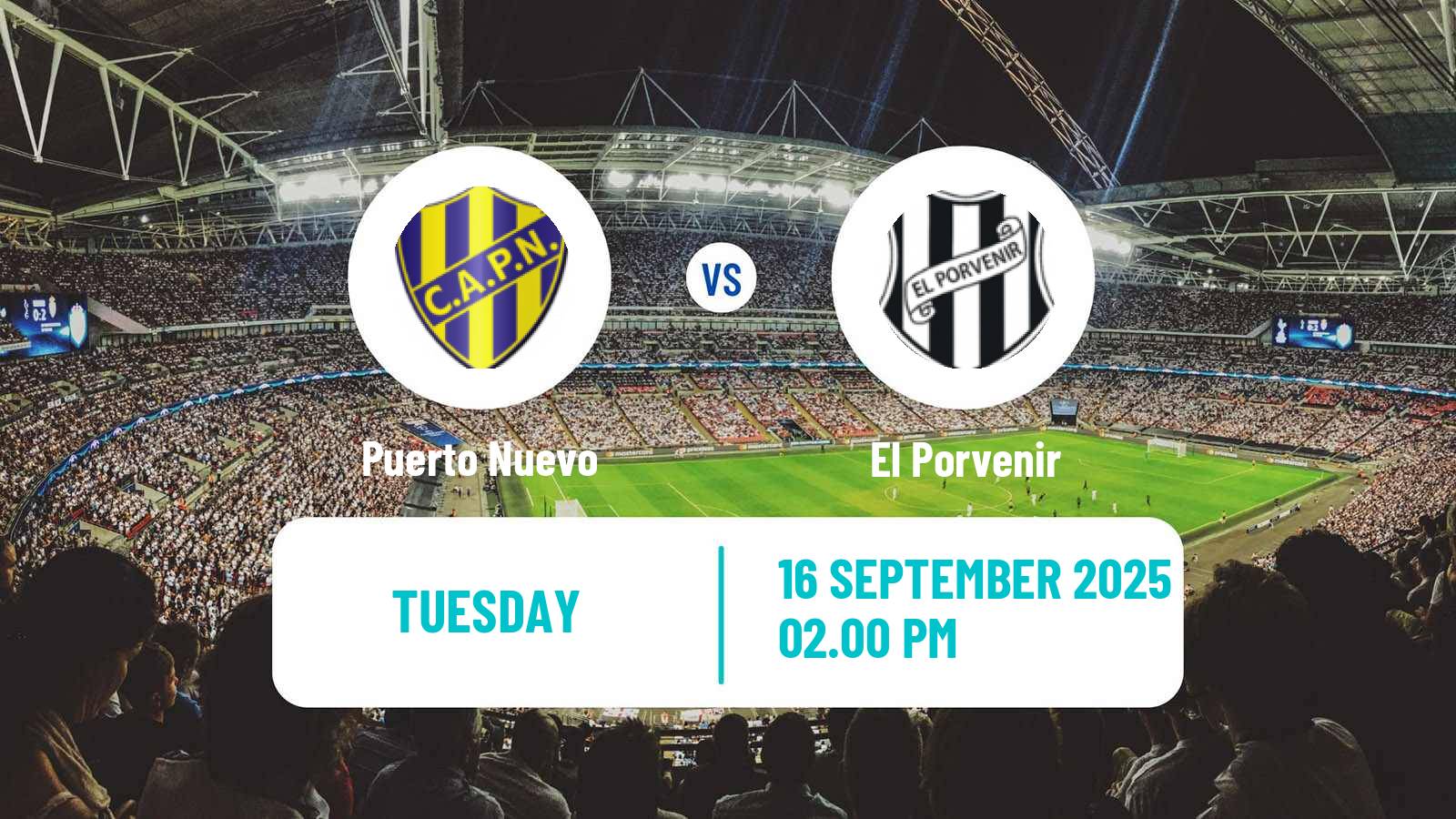 Football Argentinian Primera C Puerto Nuevo - El Porvenir
