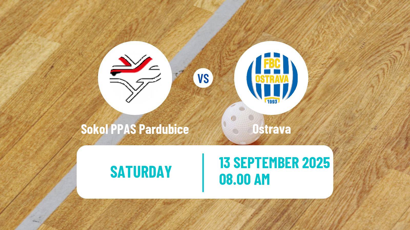 Floorball Czech Superliga Floorball Sokol PPAS Pardubice - Ostrava
