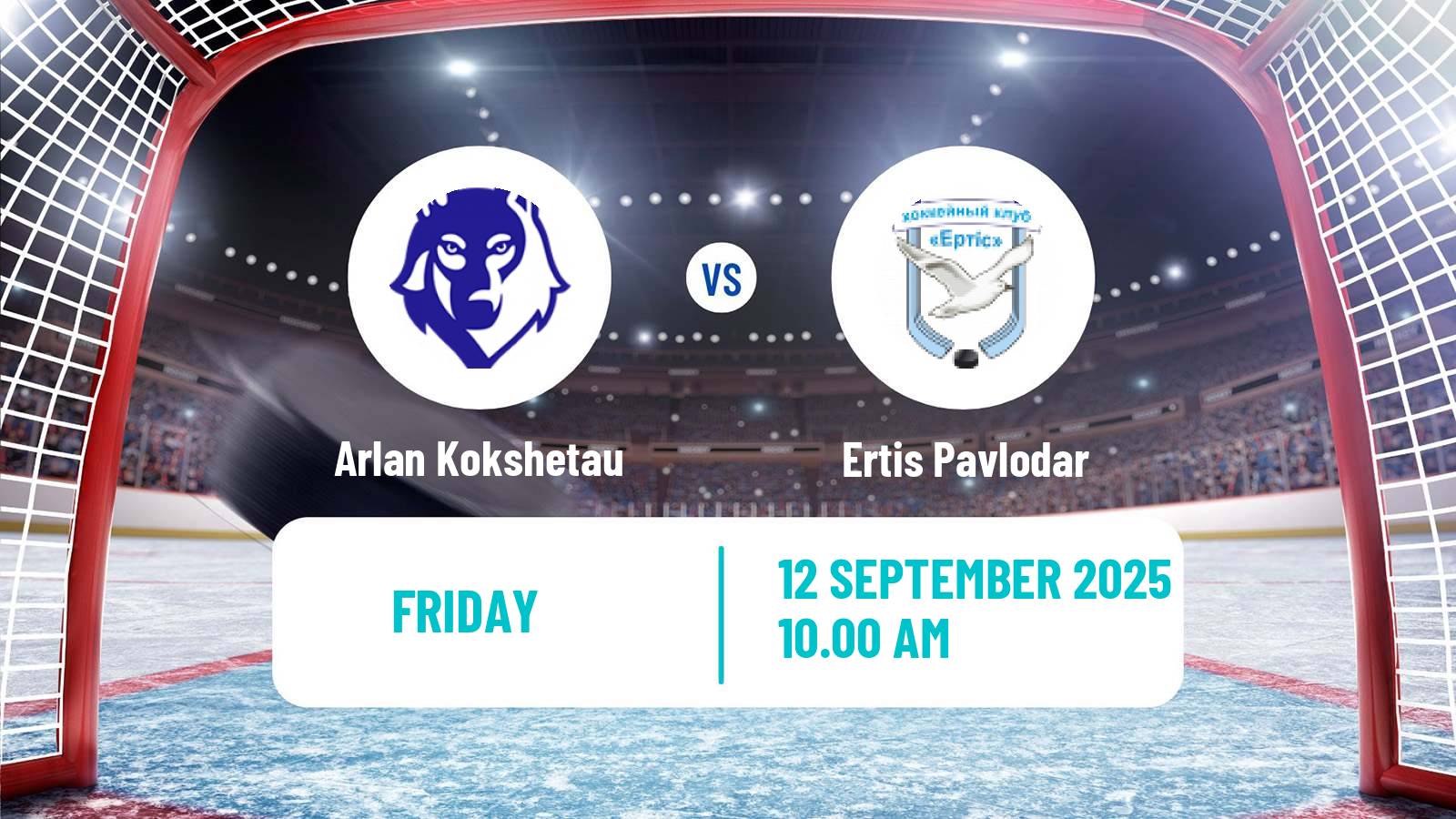 Hockey Kazakh Ice Hockey Championship Arlan Kokshetau - Ertis Pavlodar