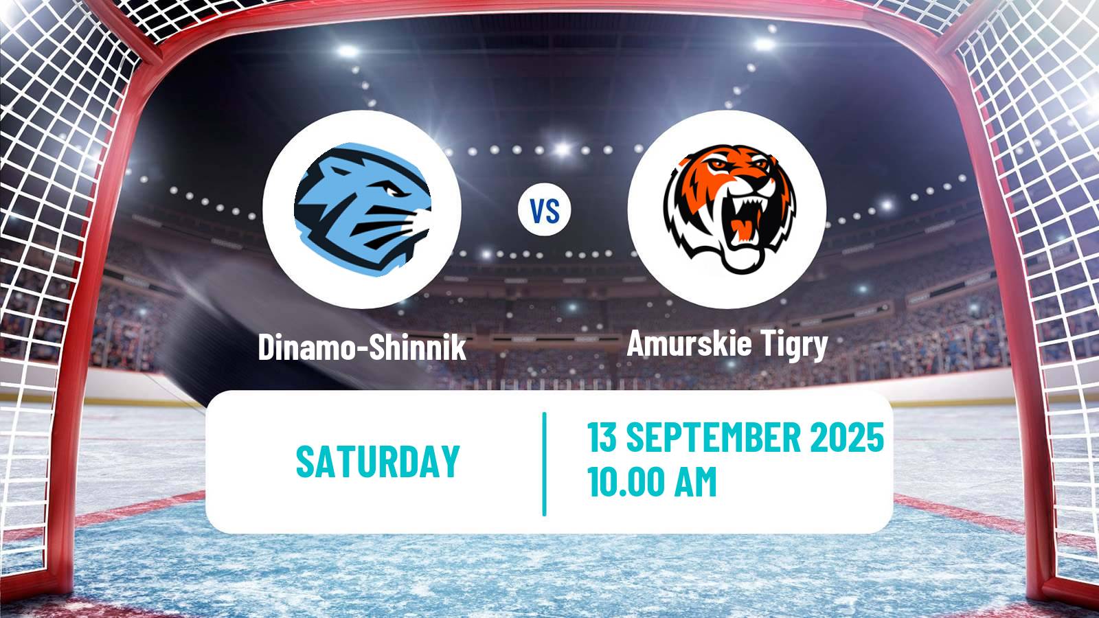 Hockey MHL Dinamo-Shinnik - Amurskie Tigry