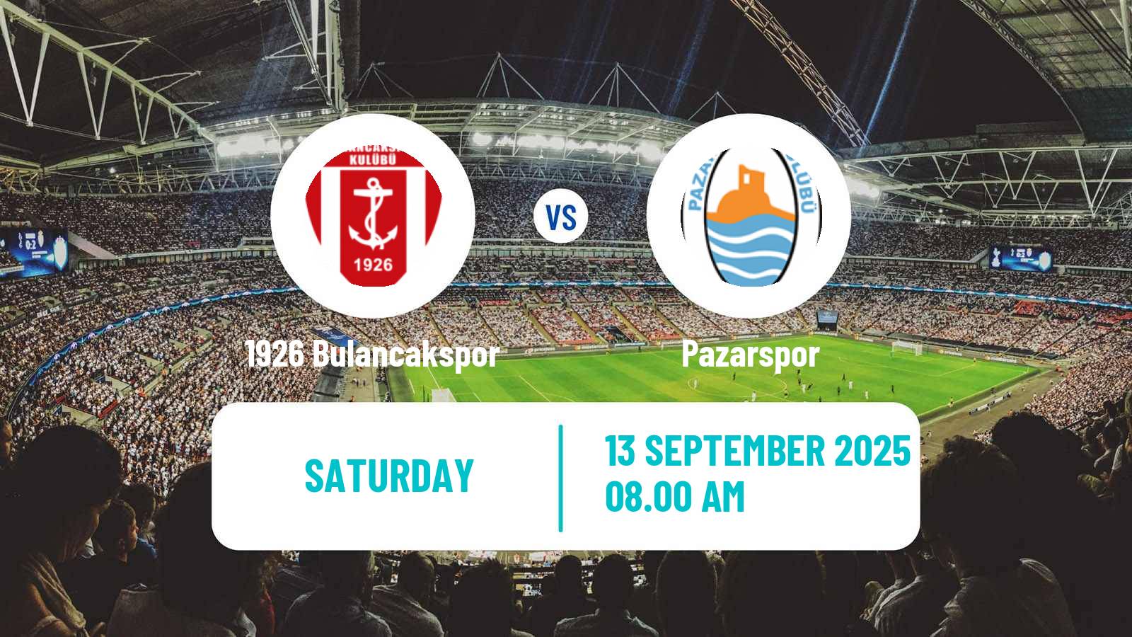 Football Turkish 3 Lig Group 3 1926 Bulancakspor - Pazarspor