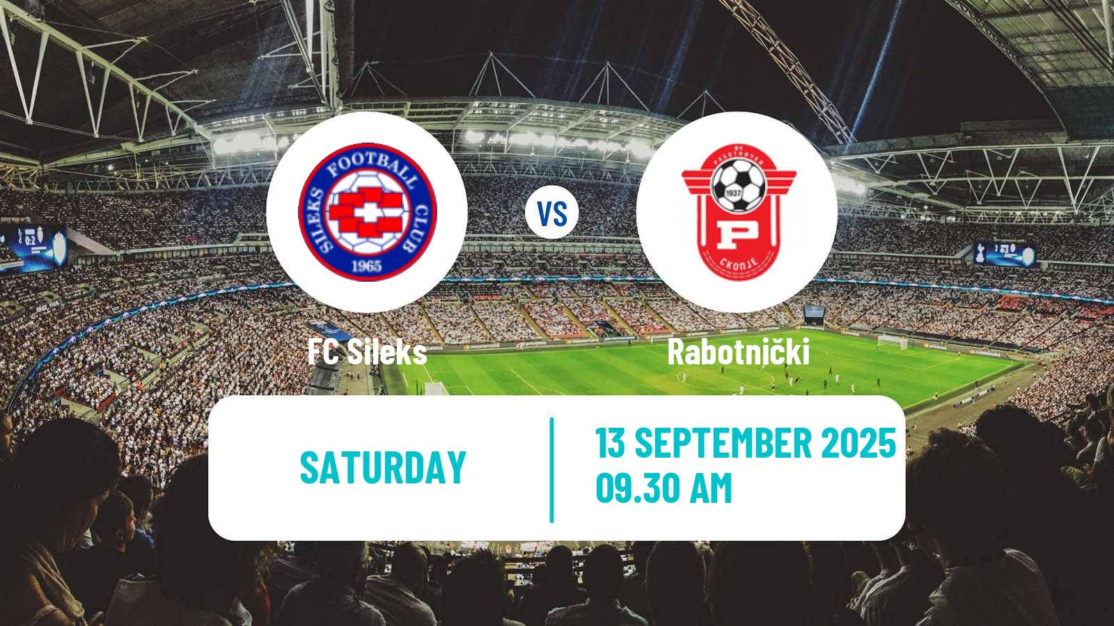 Football North Macedonian 1 MFL Sileks - Rabotnički