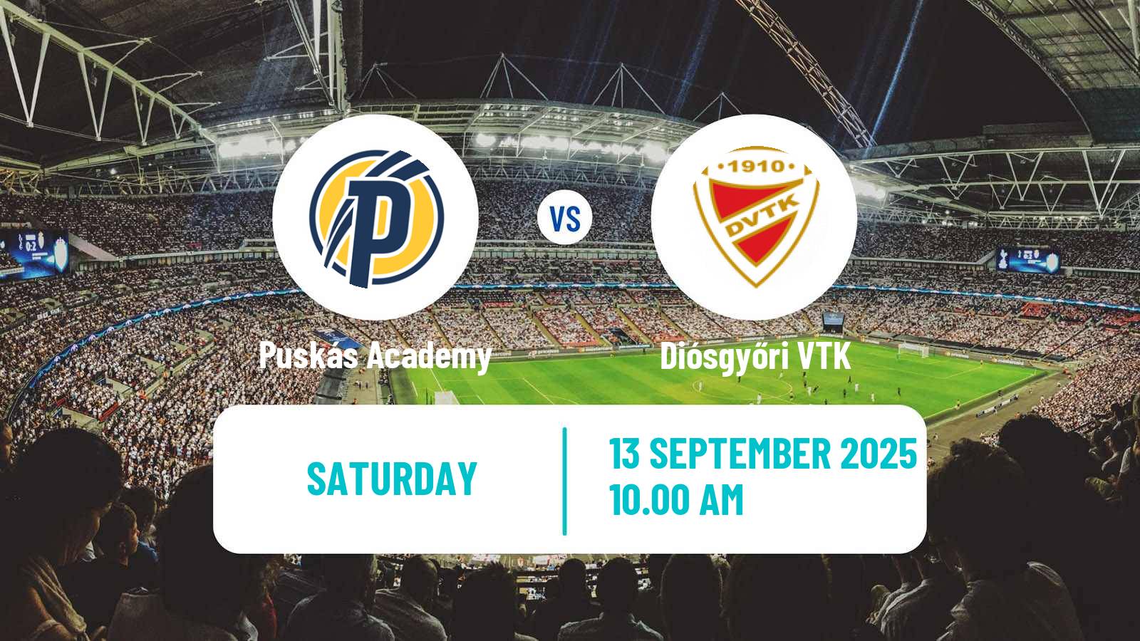 Football Hungarian NB I Women Puskás Academy - Diósgyőri VTK