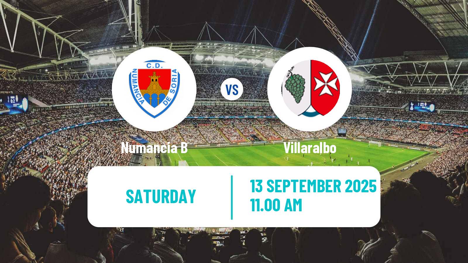 Football Spanish Tercera RFEF - Group 8 Numancia B - Villaralbo