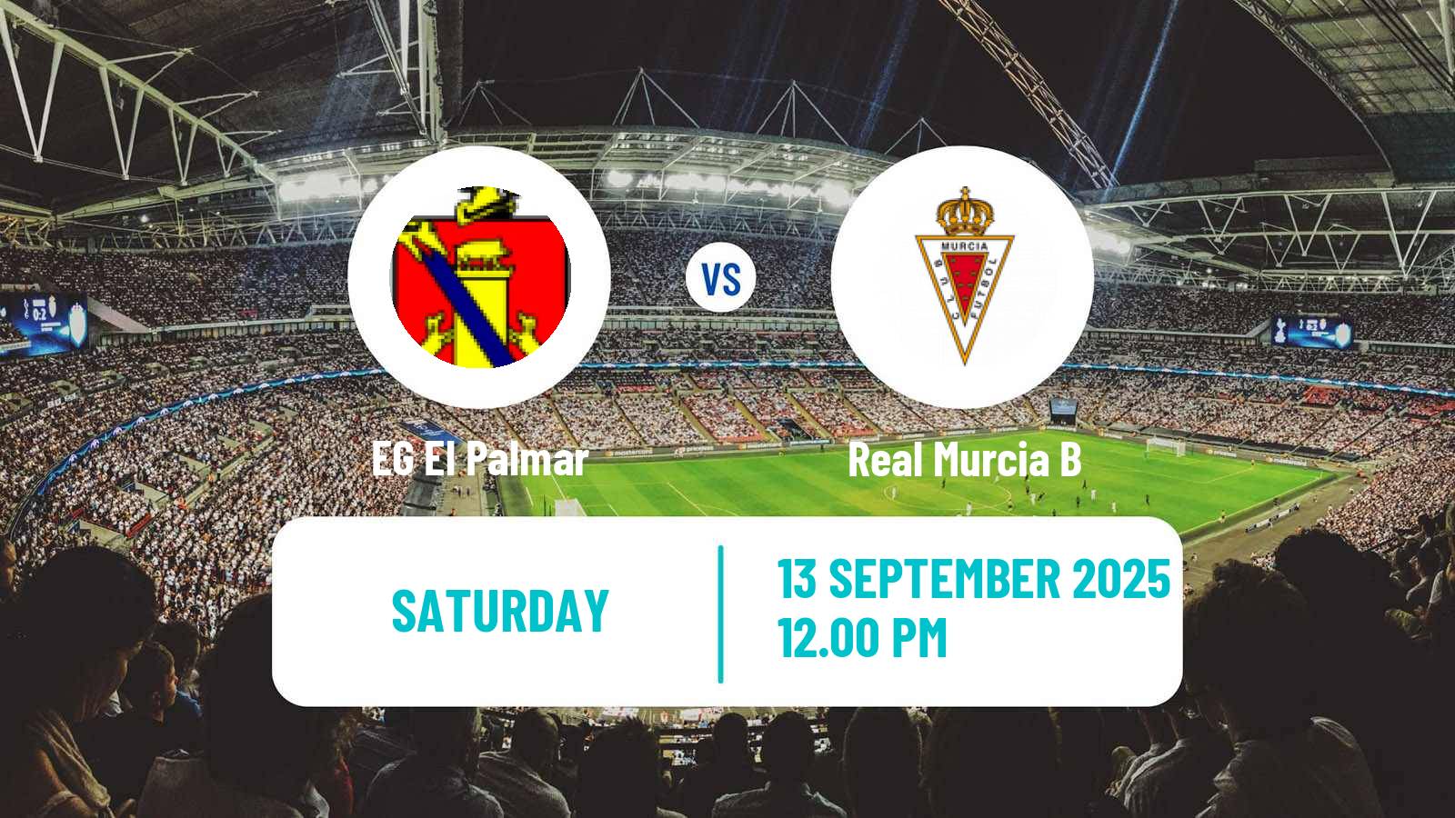 Football Spanish Tercera RFEF - Group 13 El Palmar - Real Murcia B