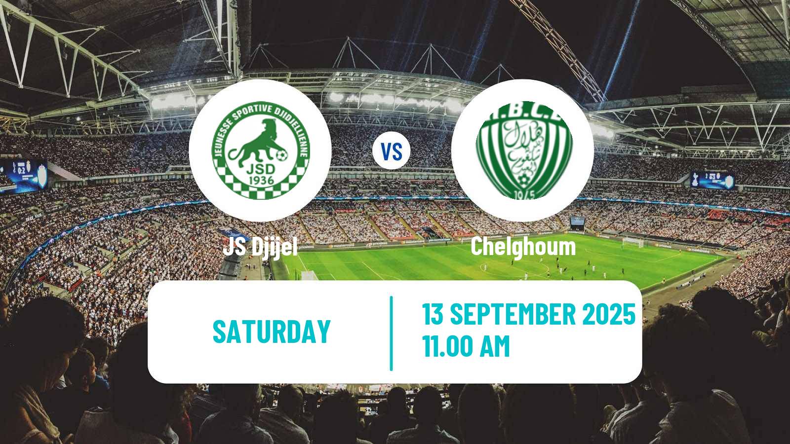 Football Algerian Ligue 2 Djijel - Chelghoum
