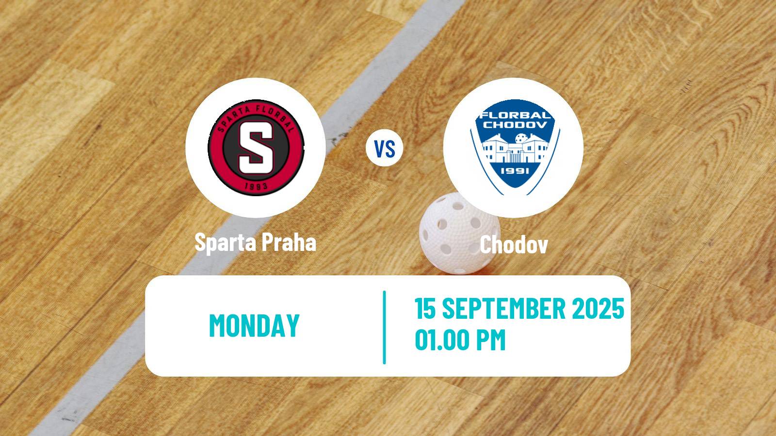 Floorball Czech Superliga Floorball Sparta Praha - Chodov