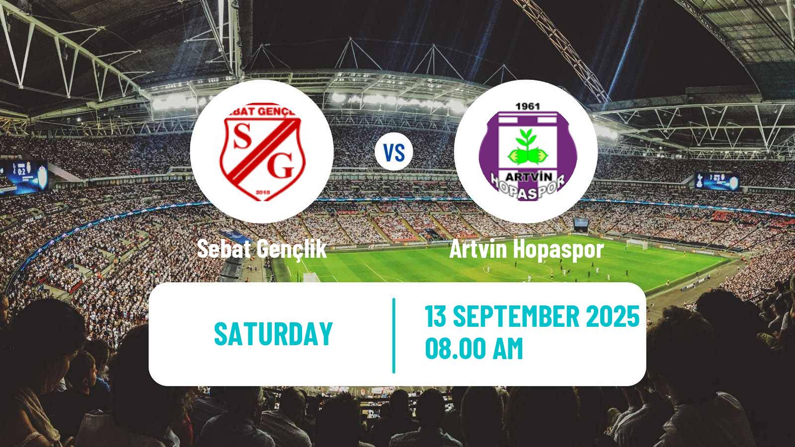 Football Turkish 3 Lig Group 3 Sebat Gençlik - Artvin Hopaspor