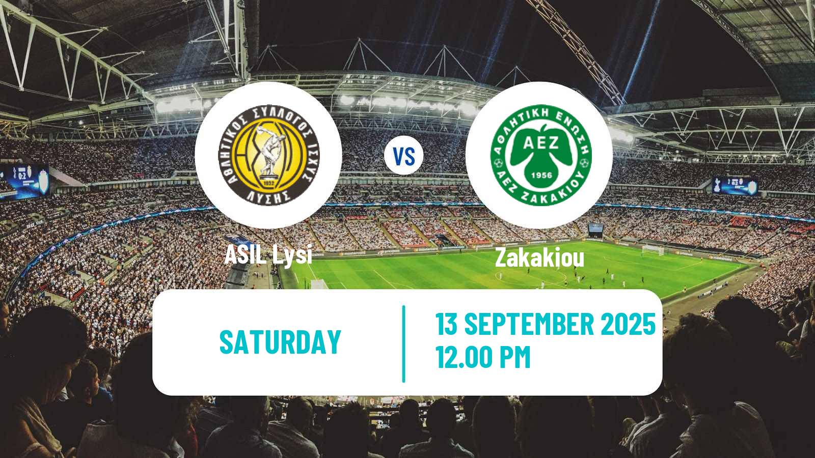 Football Cypriot Division 2 ASIL Lysi - Zakakiou