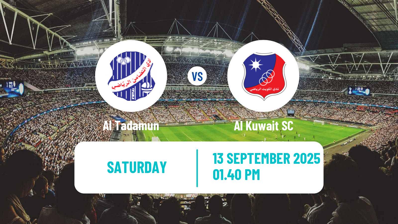 Football Kuwaiti Premier League Al Tadamun - Al Kuwait