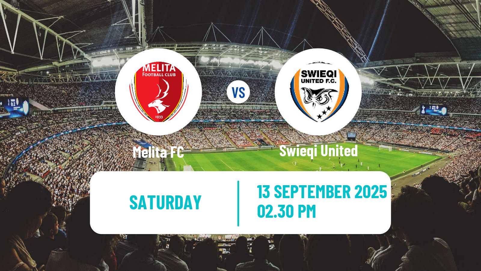 Football Maltese Challenge League Melita - Swieqi United