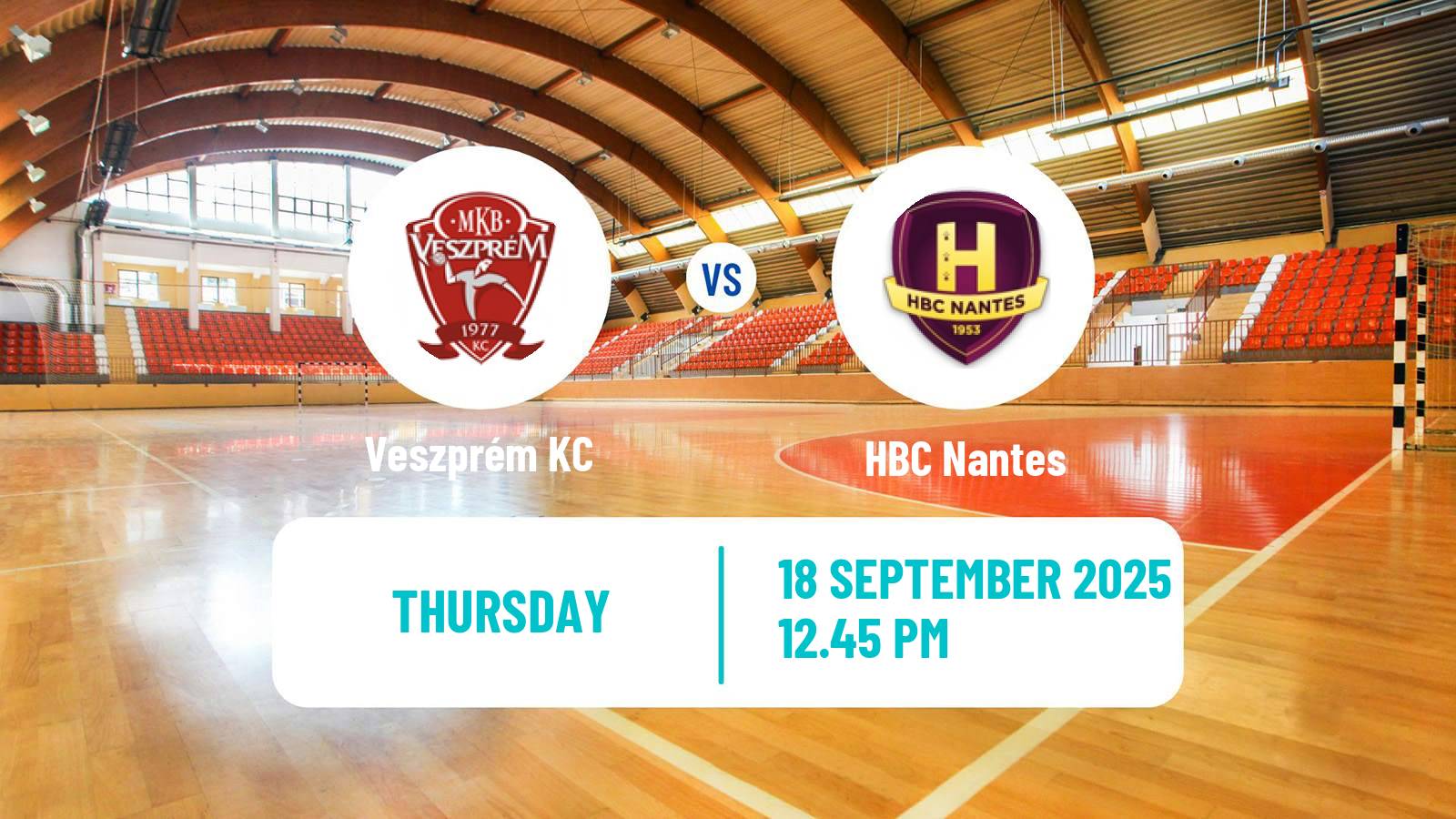 Handball EHF Champions League Veszprém - HBC Nantes