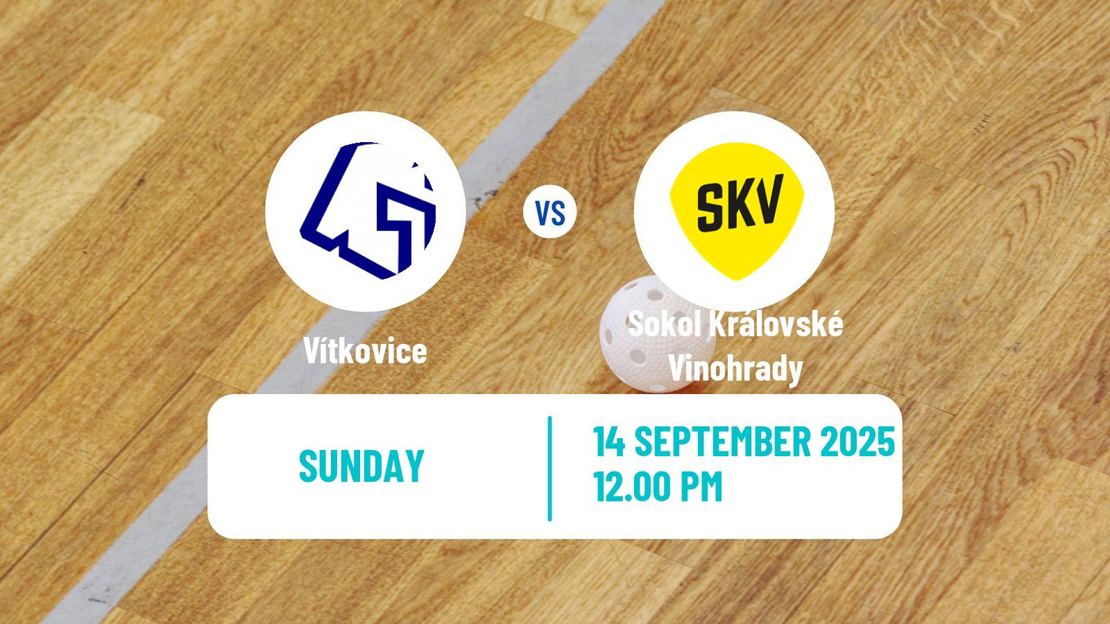 Floorball Czech Superliga Floorball Vítkovice - Sokol Královské Vinohrady