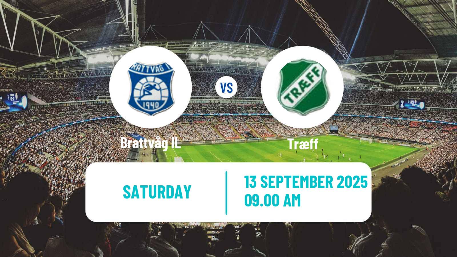 Football Norwegian Division 2 - Group 1 Brattvåg - Træff